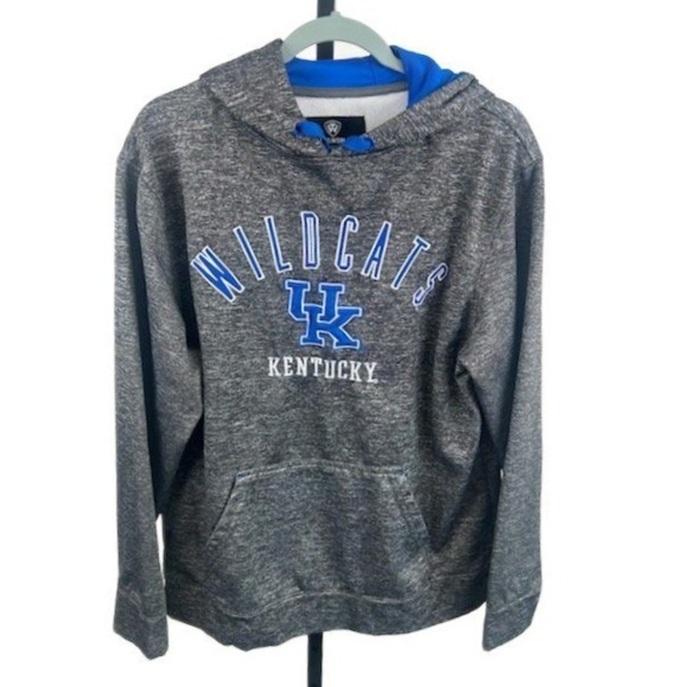 Top of the World Kentucky Wildcats Hoodie Sweatshirt Pullover Gray Medium